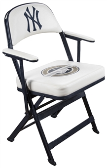 2009 Alex Rodriguez Game Used New York Yankees Stadium Locker Chair (MLB Authenticated & Yankees-Steiner)